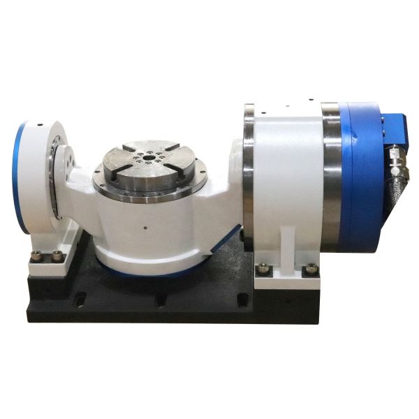 OEM Large Stock Automatic Industrial 5th Axis CNC Rotary Table High-precision 5axis Rotary Table DDRC-125
