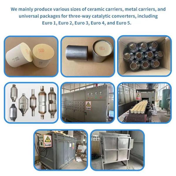 Керамическая взлетно-посадочная полоса в форме носителя высококачественного трехстороннего каталитического фильтрующего элемента Евро 1-5 Модель 148 X 84 X 65