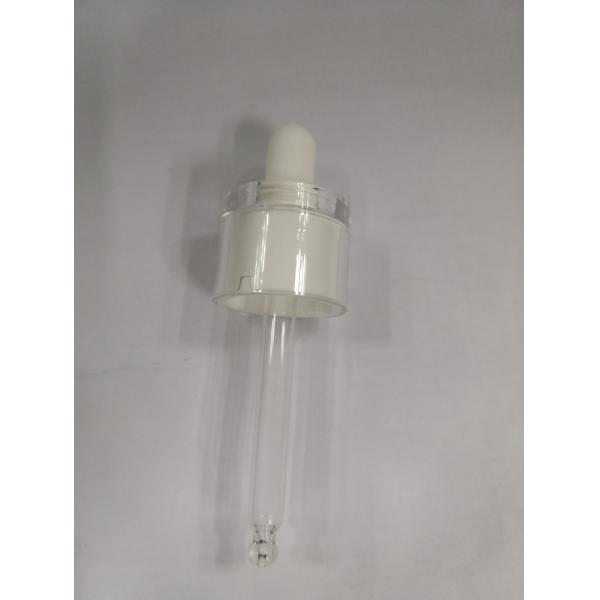 Ясная стеклянная забота кожи печатания Силкскрен бутылок капельницы упаковывая пластиковый ОЭМ воротника