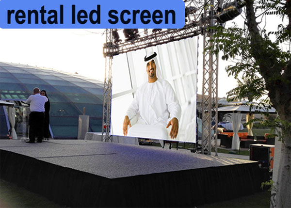 SMD1921 Stage Rental LED Display HD IP65 P3.2mm Small Pixel High Refresh Rate