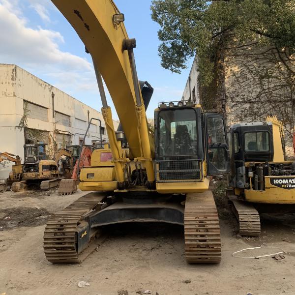 Excavateur PC350 Komatsu d'origine japonaise en 2020 avec un poids de fonctionnement de 32600