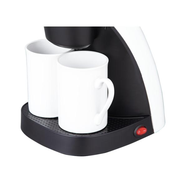 120V Electric Drip Coffee Maker 240ml 450W 2 Ceramic Cups 220V-240V Office Home