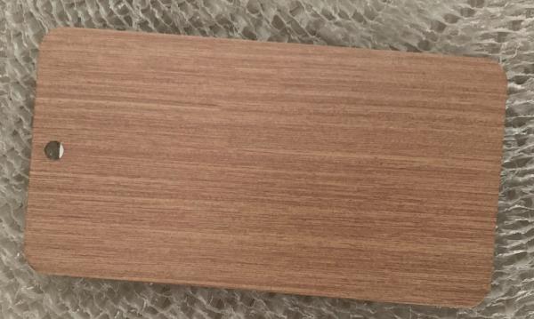 PVC Film Wood Imitation Aluminum Panel For Decoration