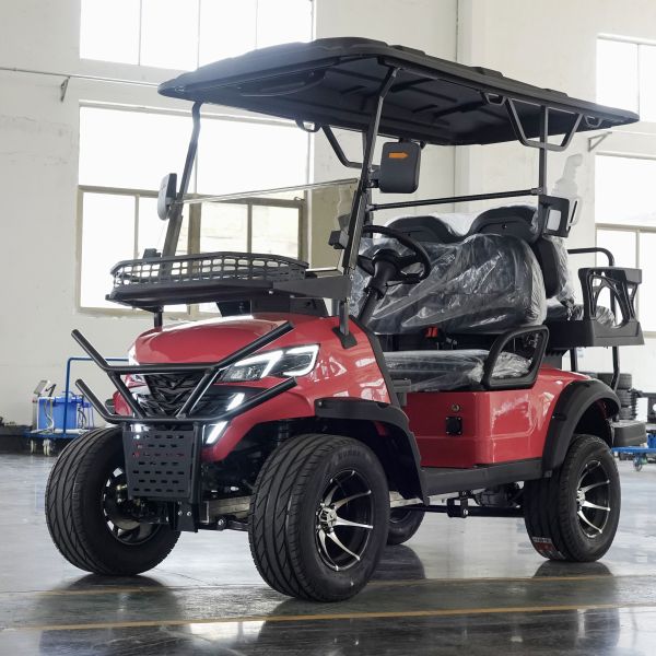 Luxury Electric Golf Buggy Golf Cart CE Certified 4 Seater LOGO Customizable OEM Supported China Factory Direct Hot Sale