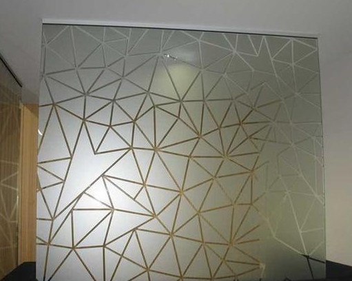 Rich and Varied Pattern/Decorative Frosted/Acid-Etched Glass in Safety