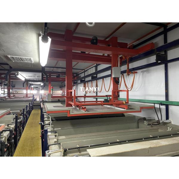 Automatic Metal Galvanizing Machine Galvanized Line For Zinc Nickel Plating Products