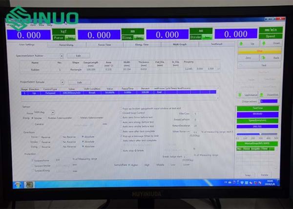 Universal Tensile Strength Test Machine Can Be Measurable Deformation 50KN IEC 62196-1