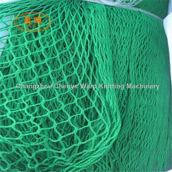 Advanced Safety Net Machine with Block Latch Needle System, 300-400 kg/day Production Capacity, and HDPE + UV Stabilized Material