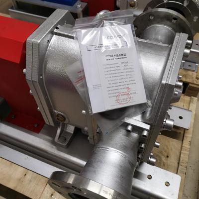 SS304 Waste Oil Small Rotary Lobe Pump Anticorrosive Practical