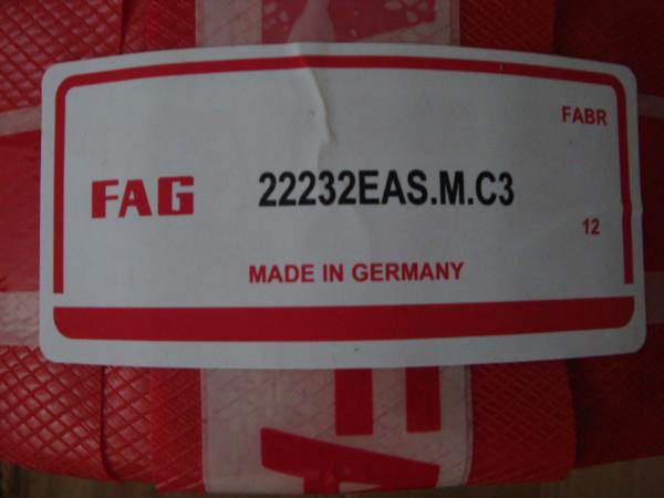 22232 CC / W33 SKF FAG Spherical Roller Bearing Brass Cage Heavy Load For Machinery