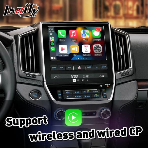 Интерфейс беспроводного андроида Carplay автоматический на крейсер 200 VX VX-R V8 LC200 VXR 2016-2021 земли Тойота