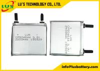 Bateria de 3V CP504545 de célula ultra fina de LiMnO2 CP504645 de bateria fina flexível de Limno2