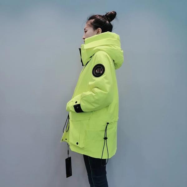 FODARLLOY F22566 Ladies Warm Hooded Cotton-padded Clothes Women Slim Long Winter Jackets Women Coats