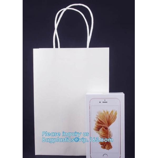 fancy custom printed packaging paper gift bags,Security Seal Easy Tear PLA Biodegradable Stand Up Kraft Paper Bread Bag