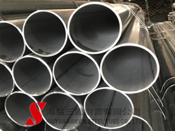 High Strength Welded Steel Tube 1 - 35Mm Thickness Round Section Shape