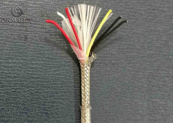 Cabo de par termoelétrico da RTD PT100 com IEC de aço inoxidável/de FEP Kapton do cabo do ANSI