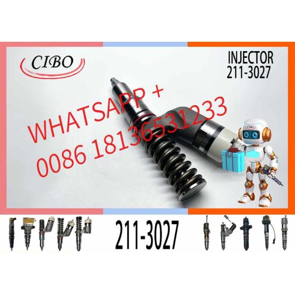 211-3027 Fuel Injector for Excavator with C18 C15 Engines New Condition 10R-0959 374-0750 102-2014 103-4562