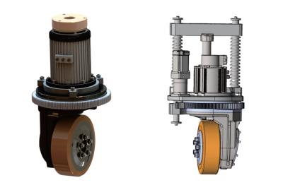 360° Vertical Steering Drive Wheel Motor