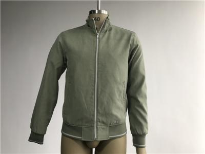 XXL Green Polyester Jacket Mens Medium Trench Coat Navy Mesh Lining And Sliver Nylon Zip