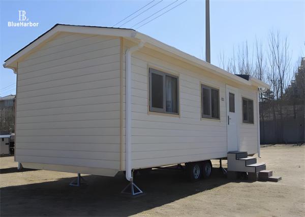 Prefab Tiny House With Trailer Hook And Foot Support