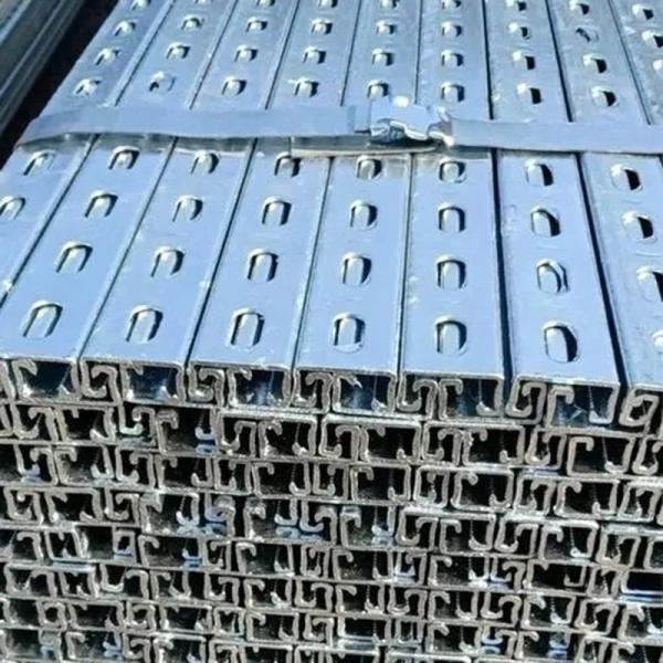 Commercial 410 430 Stainless Steel Unistrut SS Channel For Structural Support