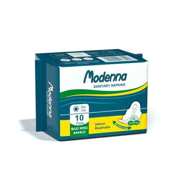 Almofadas sanitárias higiênicas descartáveis do absorvente super do guardanapo sanitário das mulheres do ODM