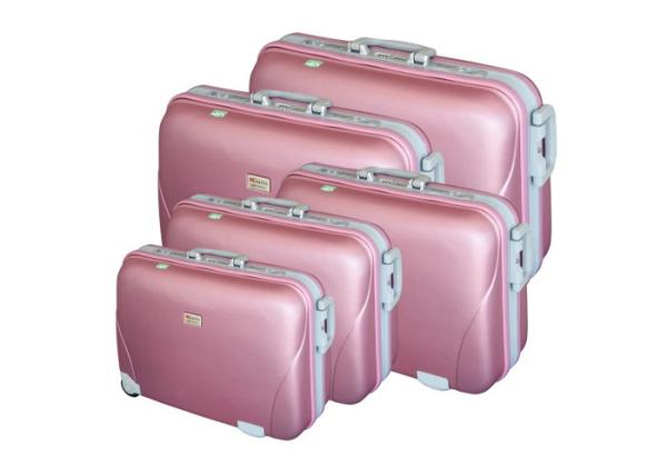 Popular Hard Case Luggage Set Foe Girls , Set Of 3 Lightweight Travel Luggage Bags