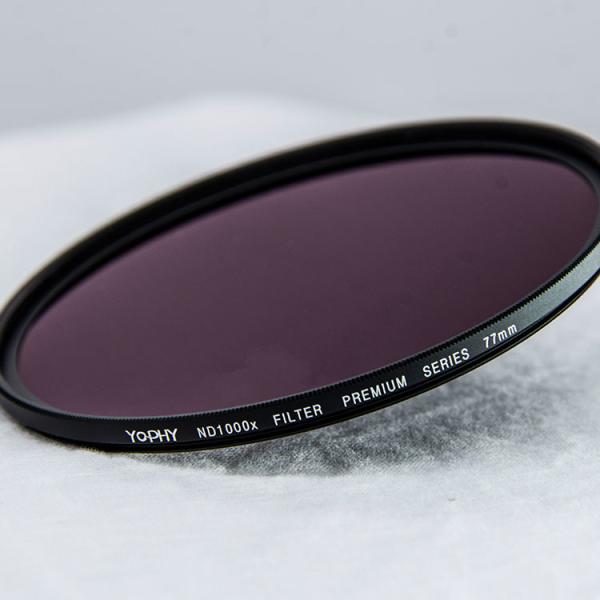 Optical Glass Neutral Density Filter 10 Stop ND Filter ND1000 for Landscape Photography