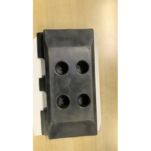 300mm Paver Machine S1800 Rubber Track Pads For Track Shoe