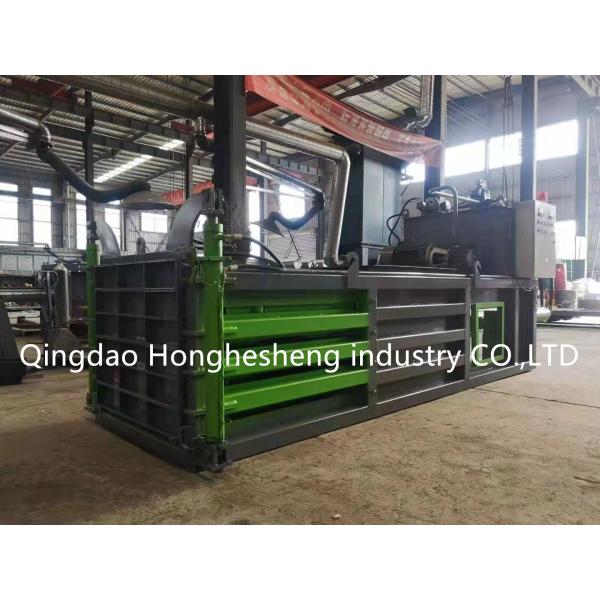 Automatic Horizontal Plastic Bottle Press Recycled Cardboard Baler Machine