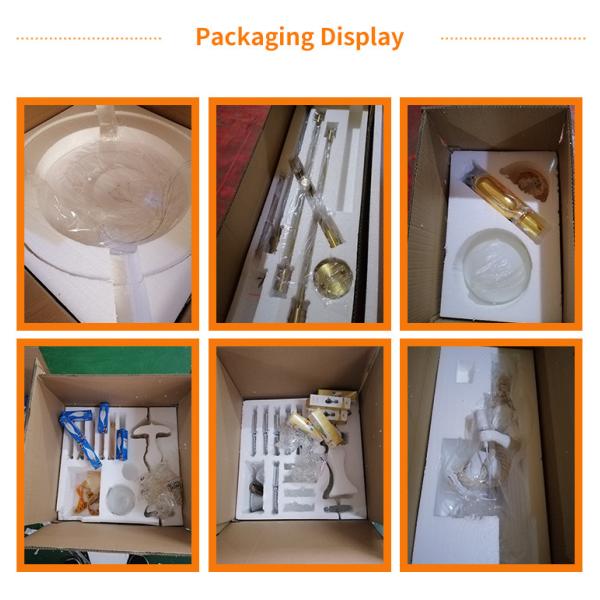 свет Кристл квадрата светящего потока 110lm 110V 60*29cm привесной