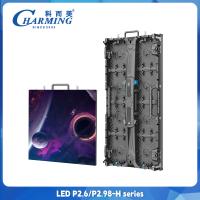P2.6 Vidéo de location de murs en aluminium coulé sous pression Écran de location à LED extérieur