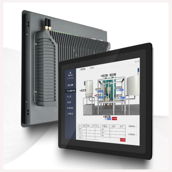 17 polegadas de alto brilho luz solar legível IP65 impermeável Industrial PC touch screen