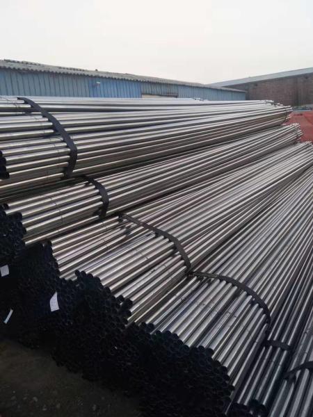 Rust Proof Black Welded Steel Pipe 0.25mm - 2.5mm Thickness Hollow Cross Section