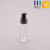 les bouteilles privées d'air cosmétiques de la pompe 30ml renversent non les bouteilles cosmétiques en verre privées d'air