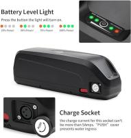 36V Ebike Hailong Downtube Lithium Battery for Electric Bike with USB Charger Included