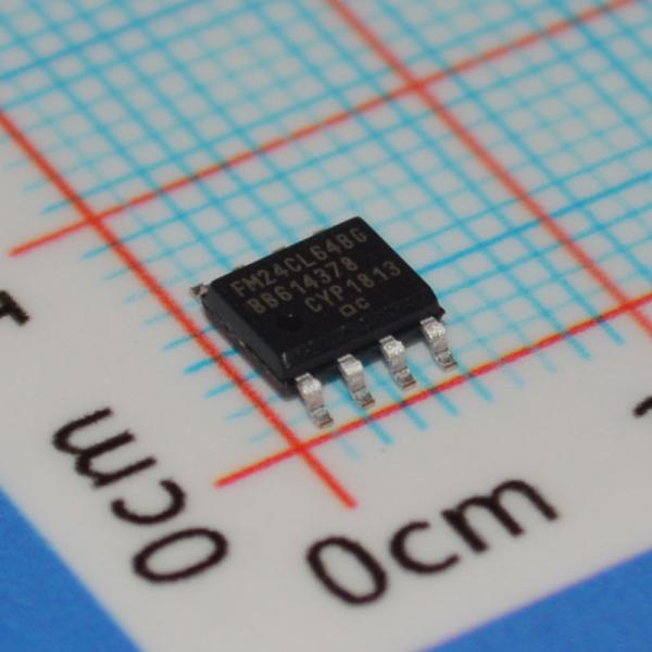 FM24CL64B-GTR FRAM 64Kb I2C 1MHz 10^14 Endurance 151 ans Rétention Écriture sans délai 3.6V Max, SOIC-8 -40°C~85°C