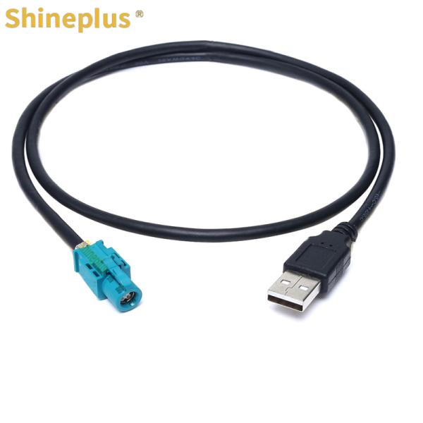 HSD4P прямая женская головка для подключения автомобиля USB LVDS высокоскоростной универсальный расширительный кабель подключения для видео