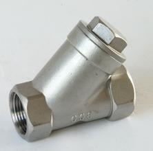 SCREWED END STAINLESS STEEL Y Type Strainer CF8 / CF8M 1/2” - 4” API 598