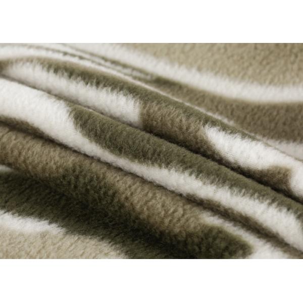 Free Size Girls Polar Fleece Jacket , Children Girls Clothes Allover Camouflage Printed