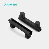 45.5*7.8mm de plástico Estantes en negro, fijación de muebles para muebles RT