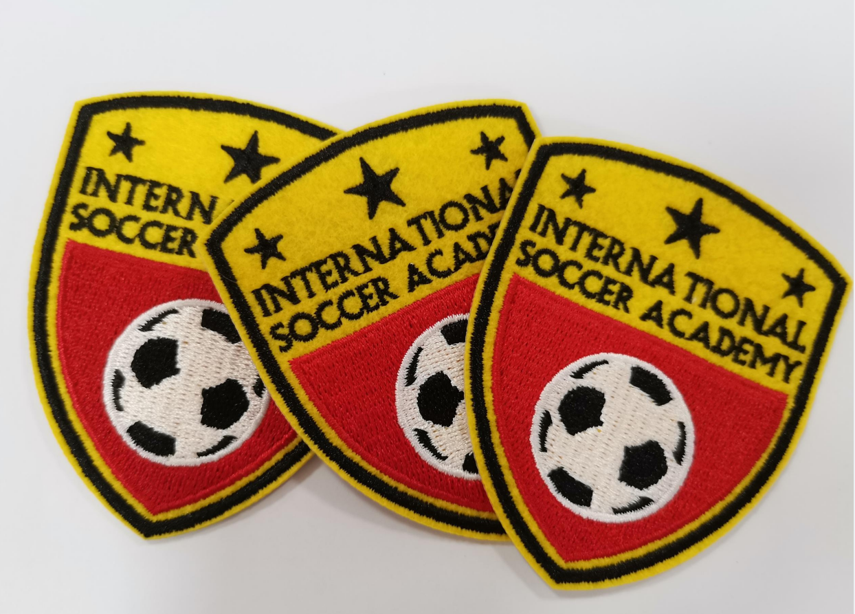 Factory Efficient Custom Design Embroidery Patches Ironing Embroidered Badges for Hats and Clothes