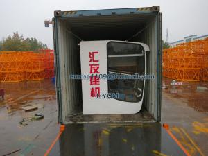 Tower Crane Parts QTZ Tower Crane Cabin With Sample Operate