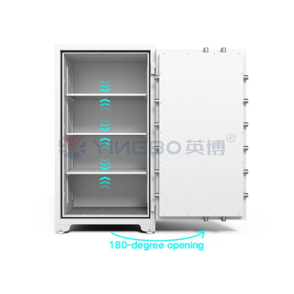 H1280mm Fireproof Safe Box Fire Resistant Special Out Hinge Design