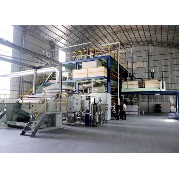 100% Polypropylene Meltblow Spunbond Fabric Machine High Safety