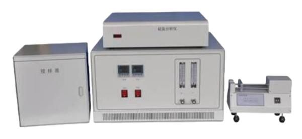 Analizador de azufre y cloro para petróleo SH409, refrigeración por aire, ASTM D3246
