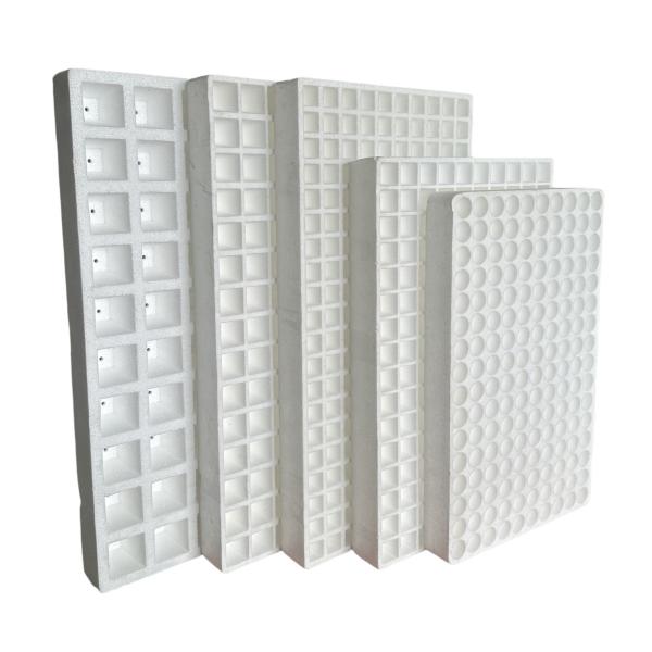 EPS Foam Seedling Tray Customized For Vegetable Melon And Fruit Seedling