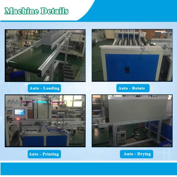 Storage Battery Screen Printing machine with automatic rotary jigs conveyor