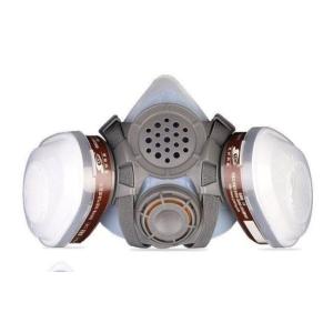 Silicone Half Mask Respirator with Bayonet Connection for Anti Gas Spray and Chemical Handling