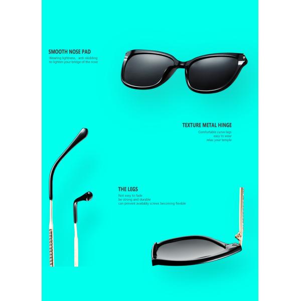 Ins Trend Retro Designer  Harajuku Style 143MM Women Sunglasses